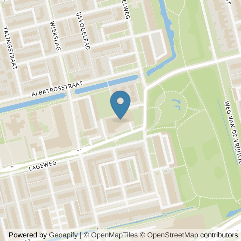Map: location of Basic-Fit Amersfoort Lageweg in Amersfoort