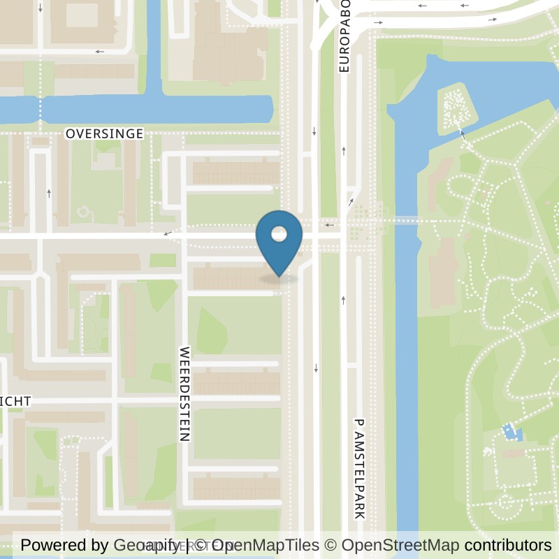 Map: location of Basic-Fit Amsterdam A.J. Ernststraat in Amsterdam