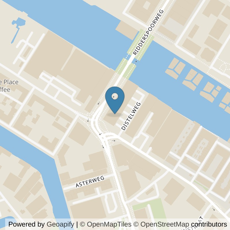 Map: location of Basic-Fit Amsterdam Distelweg 24/7 in Amsterdam
