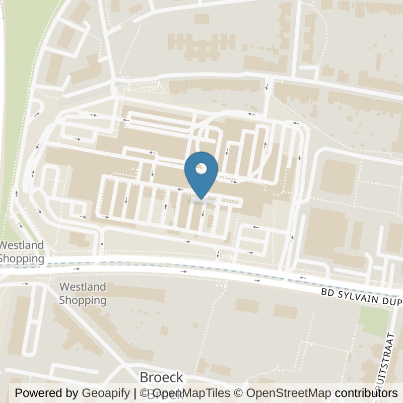 Map: location of Basic-Fit Anderlecht Boulevard Sylvain Dupuis 24/7 in Anderlecht