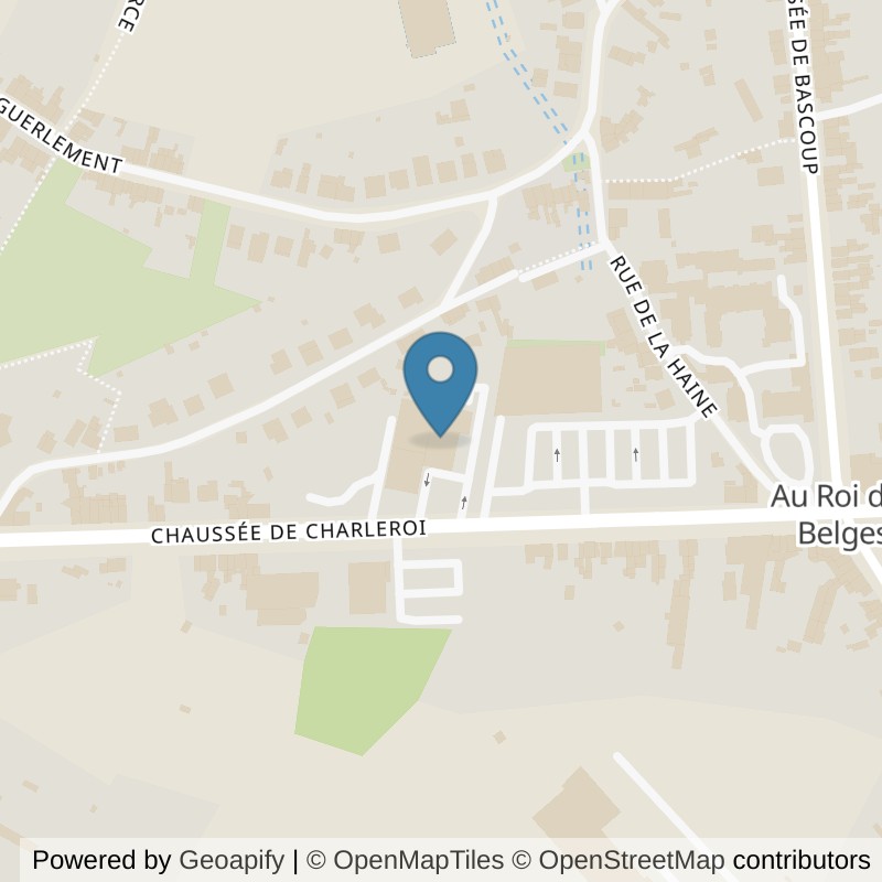 Map: location of Basic-Fit Anderlues Chaussee de Charleroi 24/7 in Anderlues