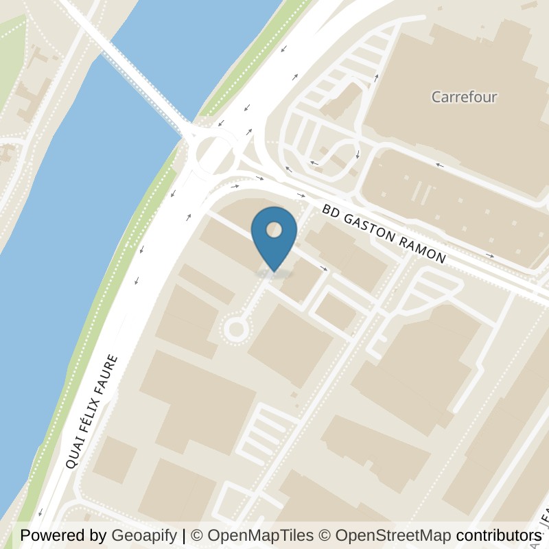 Map: location of Basic-Fit Angers Rue Clément Ader 24/7 in Angers