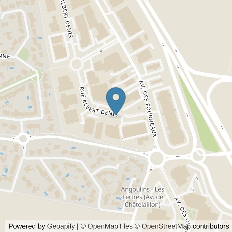Map: location of Basic-Fit Angoulins-Sur-Mer Avenue Albert Denis 5 in Angoulins-Sur-Mer