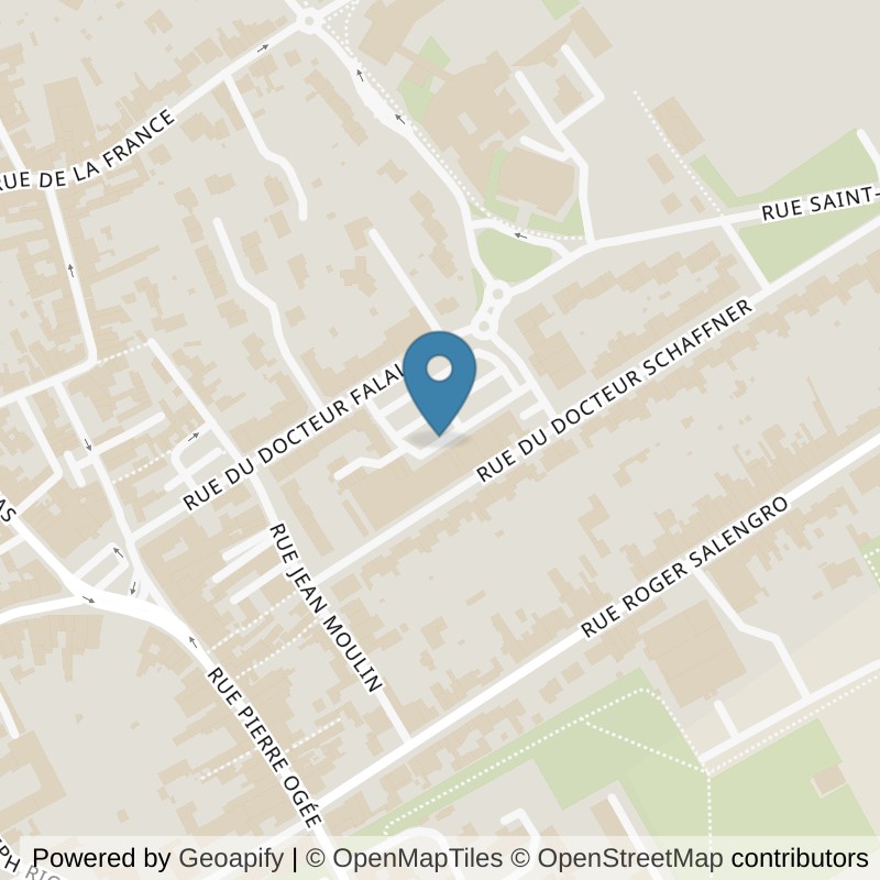Map: location of Basic-Fit Annœullin Place du Marché 24/7 in Annœullin