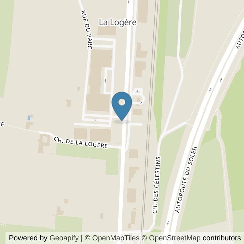Map: location of Basic-Fit Anse Route de Villefranche 2125 24/7 in Anse