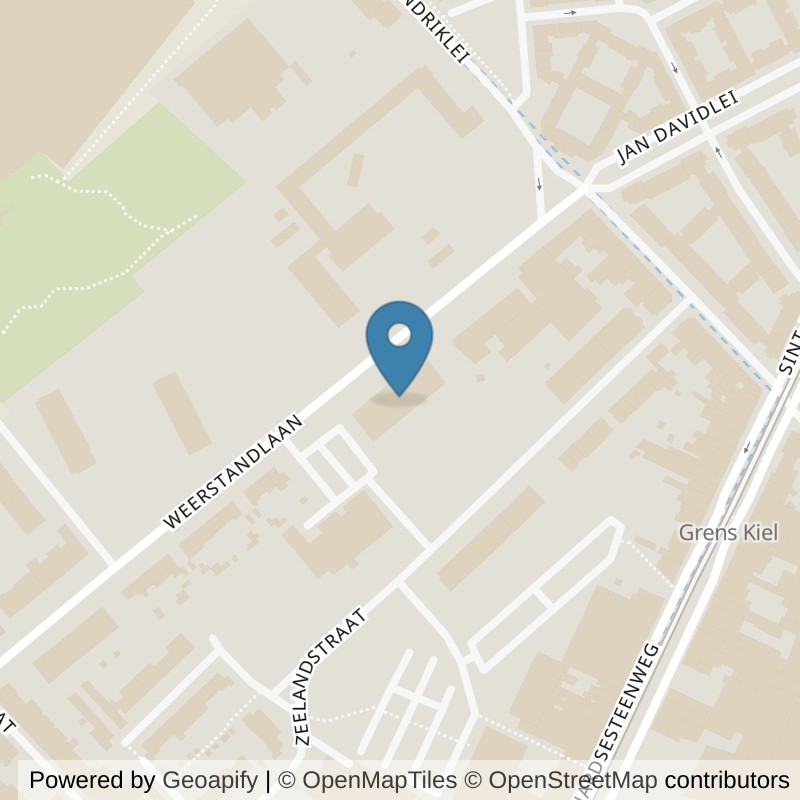 Map: location of Basic-Fit Antwerpen Hoboken Weerstandlaan Ladies in Hoboken