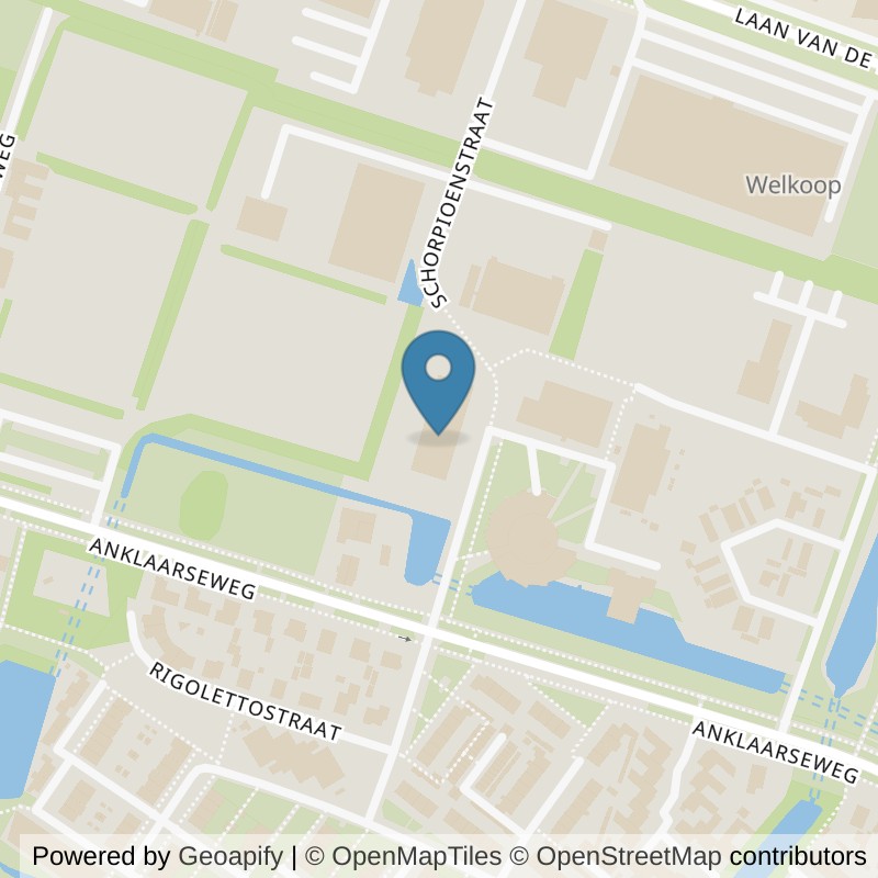 Map: location of Basic-Fit Apeldoorn Schorpioenstraat 24/7 in Apeldoorn