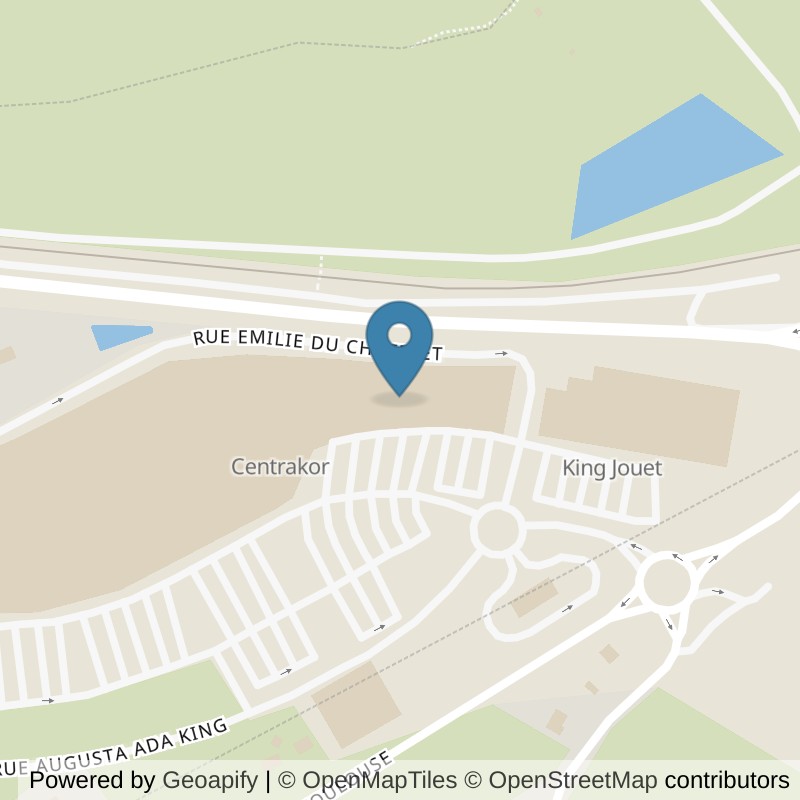 Map: location of Basic-Fit Aurillac Route de Toulouse in Aurillac