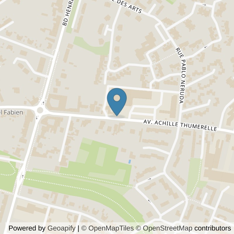 Map: location of Basic-Fit Avion Avenue Achille Thumerelle 24/7 in Avion