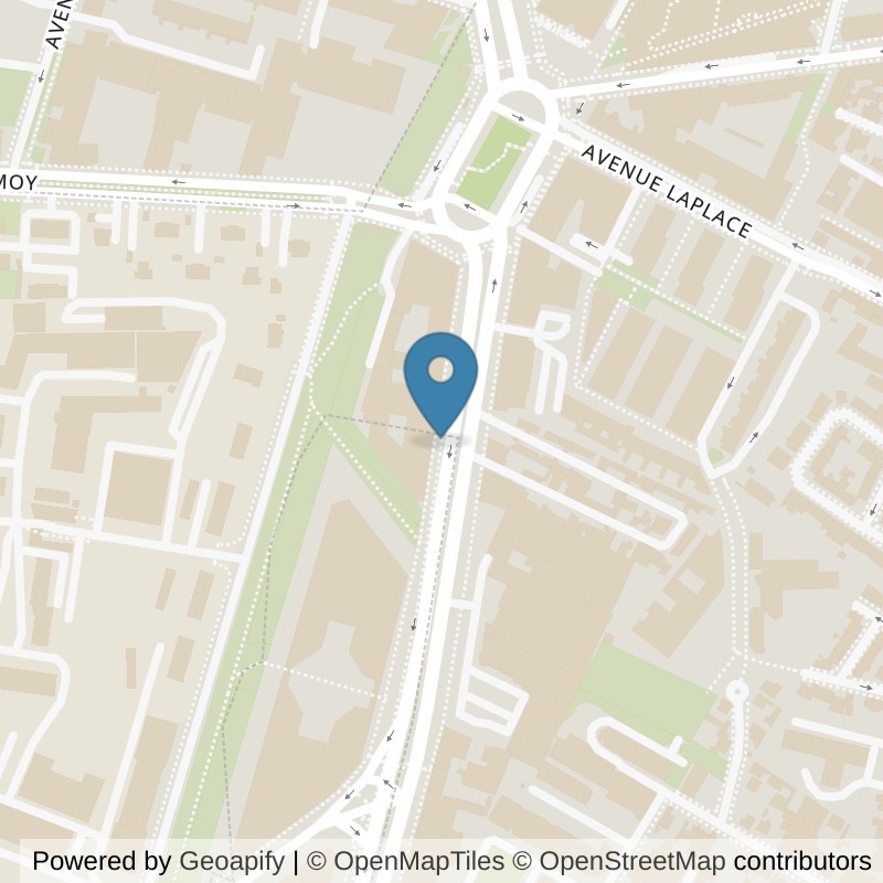 Map: location of Basic-Fit Bagneux Avenue Aristide Briand 2/2 24/7 in Bagneux