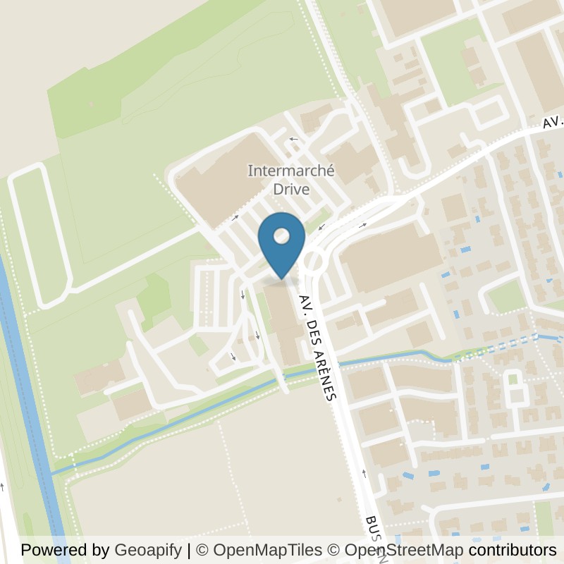 Map: location of Basic-Fit Balma Avenue des Arènes 27 24/7 in Balma