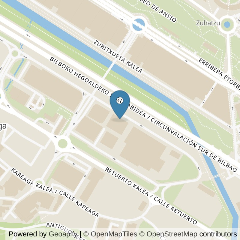 Map: location of Basic-Fit Jose Vara Baracaldo in Baracaldo