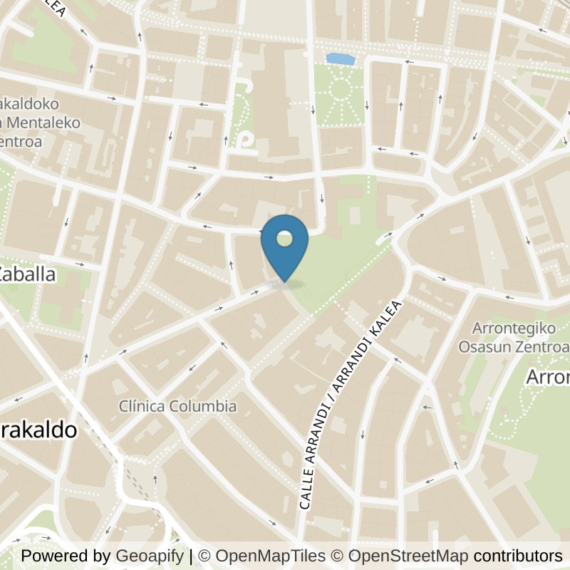 Map: location of Basic-Fit Barakaldo Mercado Municipal Barakaldo in Barakaldo