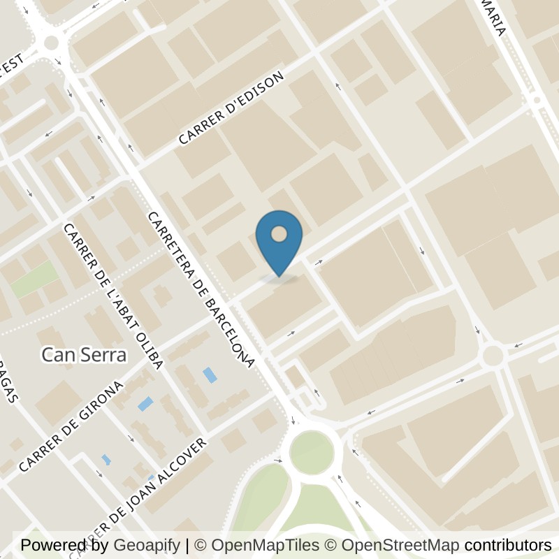 Map: location of Basic-Fit Carretera Barcelona 24/7 Barbera del Valles in Barbera del Valles