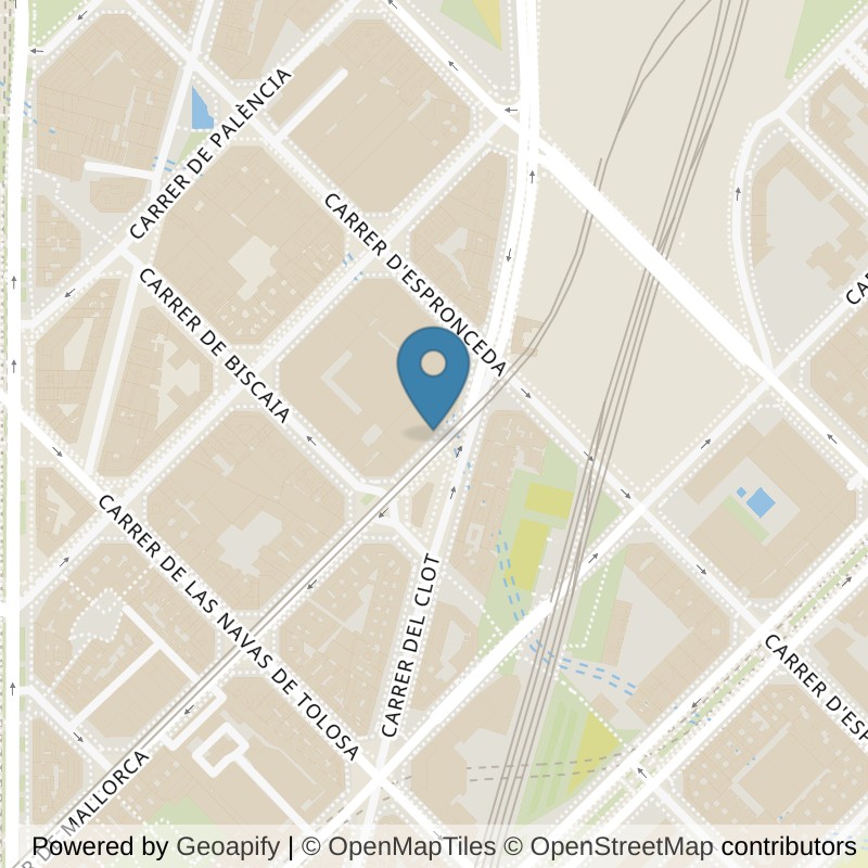 Map: location of Basic-Fit C Mallorca, 669 Barcelona in Barcelona