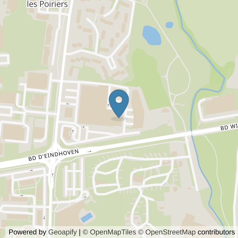 Map: location of Basic-Fit Bayeux Boulevard d'Eindhoven in Bayeux