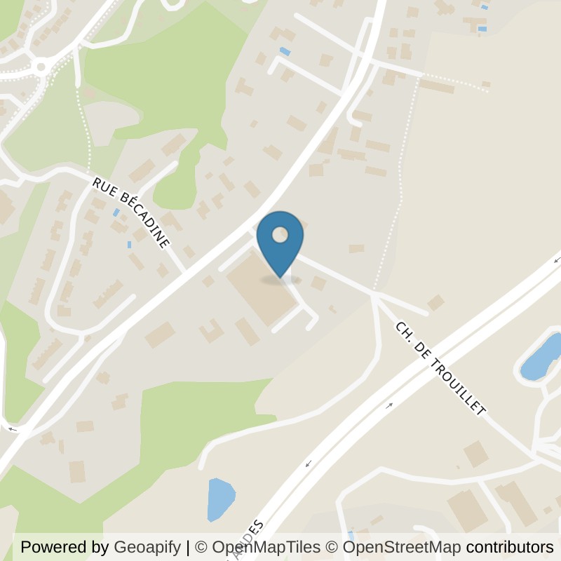 Map: location of Basic-Fit Bayonne Chemin de Trouillet 24/7 in Bayonne