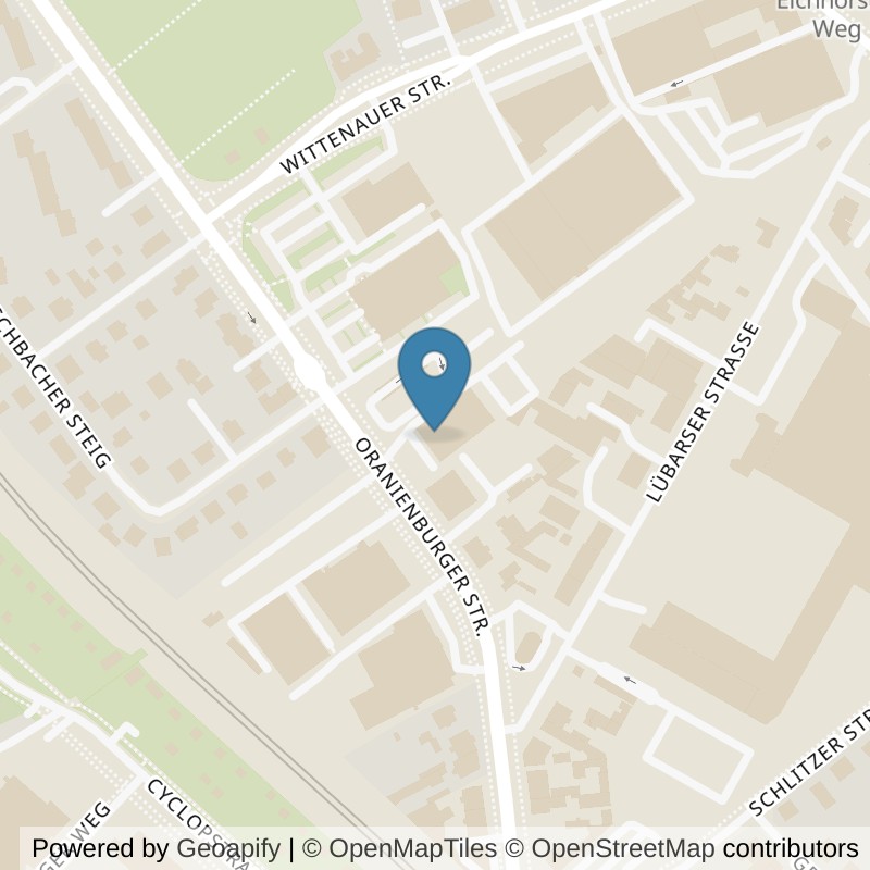Map: location of Basic-Fit 24/7 (Oranienburger Straße) in Berlin
