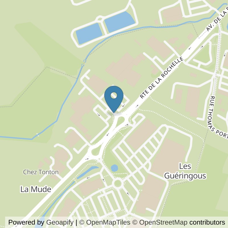 Map: location of Basic-Fit Bessines Route de la Rochelle in Bessines