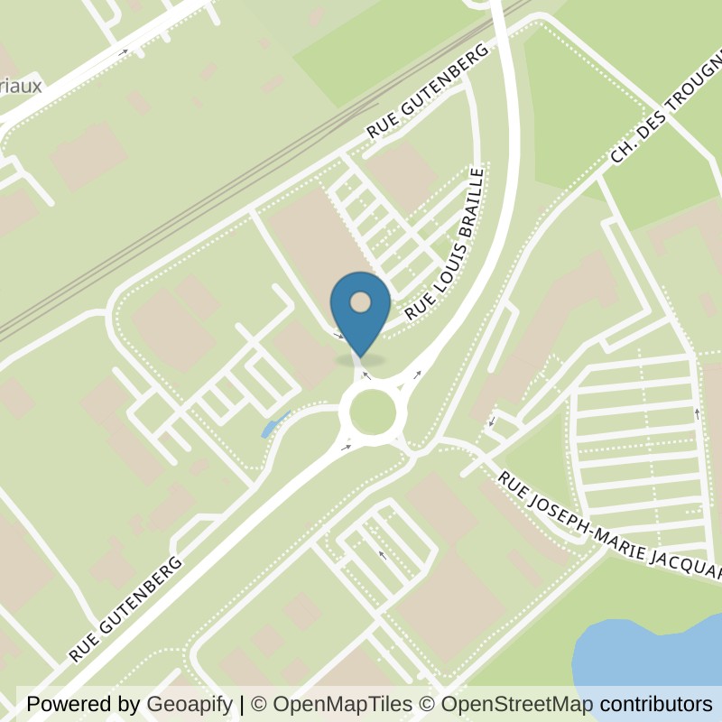 Map: location of Basic-Fit Biganos Rue Louis Braille 44 in Biganos