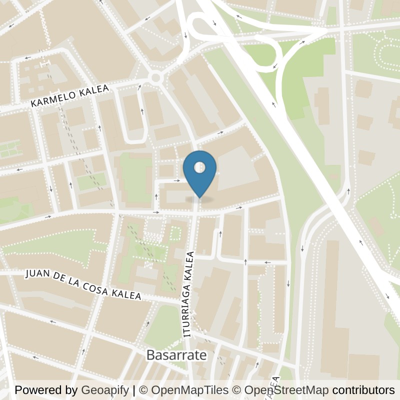 Map: location of Basic-Fit Iturriaga Bilbao in Bilbao