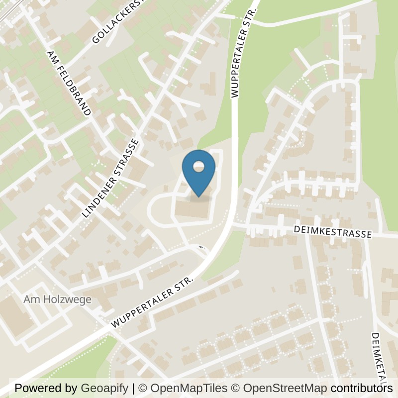 Map: location of Basic Fit in Bochum