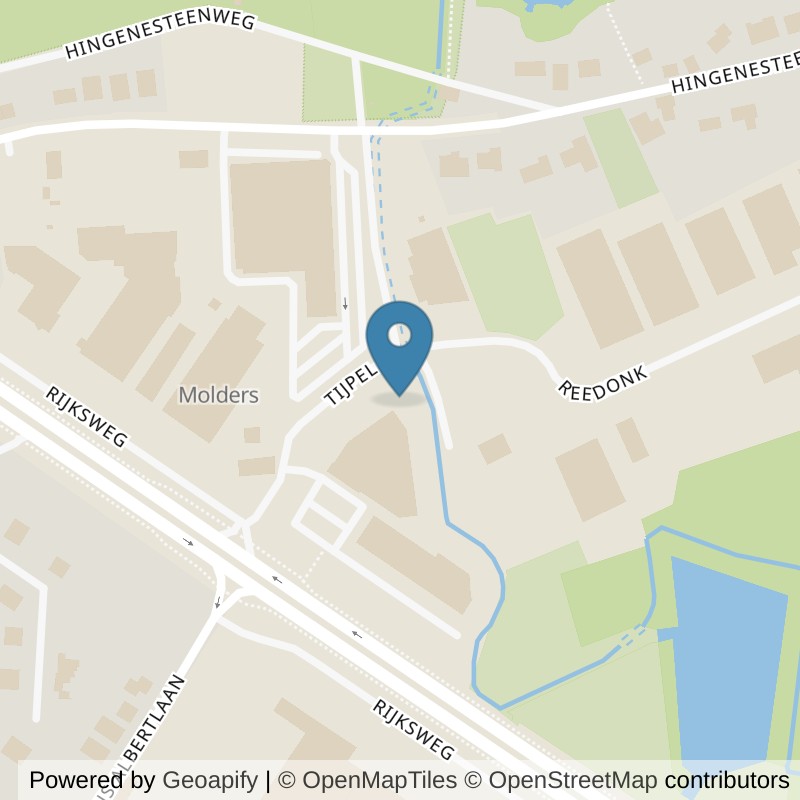 Map: location of Basic-Fit Bornem Tijpel 24/7 in Bornem