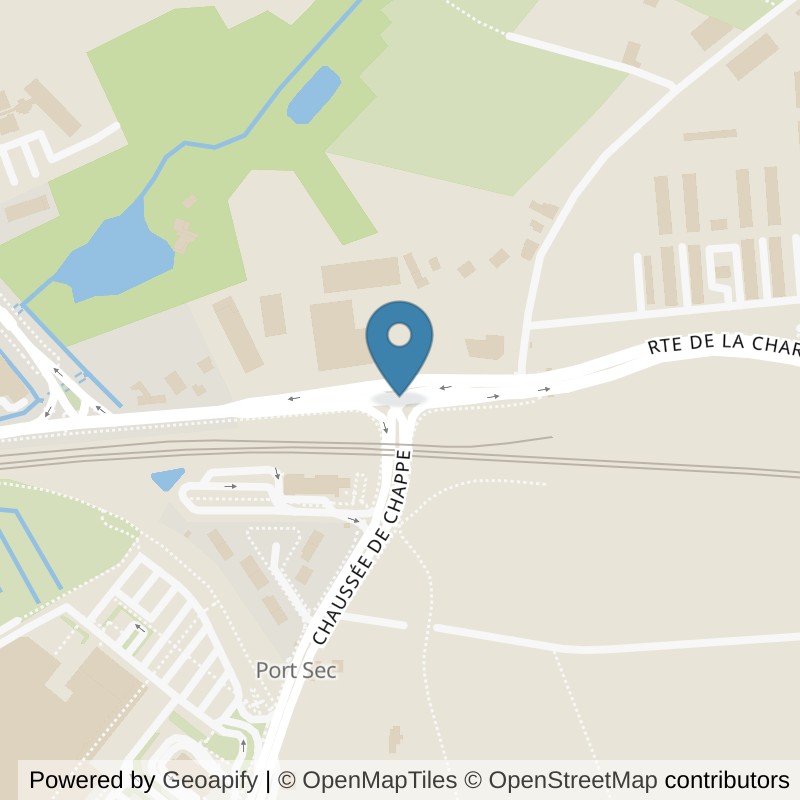 Map: location of Basic-Fit Bourges Route de la Charité 24/7 in Bourges