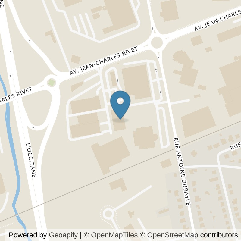 Map: location of Basic-Fit Brive-la-Gaillarde Avenue Jean Charles Rivet 24/7 in Brive-la-Gaillarde