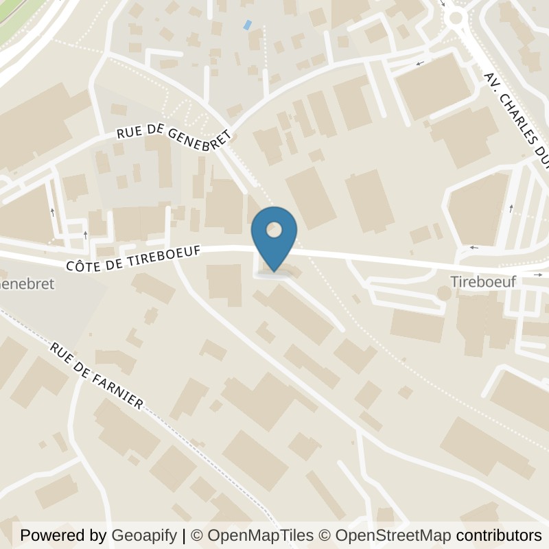 Map: location of Basic-Fit Brives-Charensac Côte de Tireboeuf 24/7 in Brives-Charensac