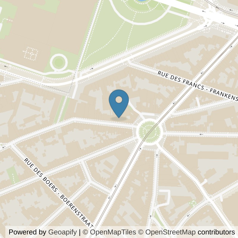 Map: location of Basic-Fit Brussels Etterbeek Saint-Pierre in Etterbeek