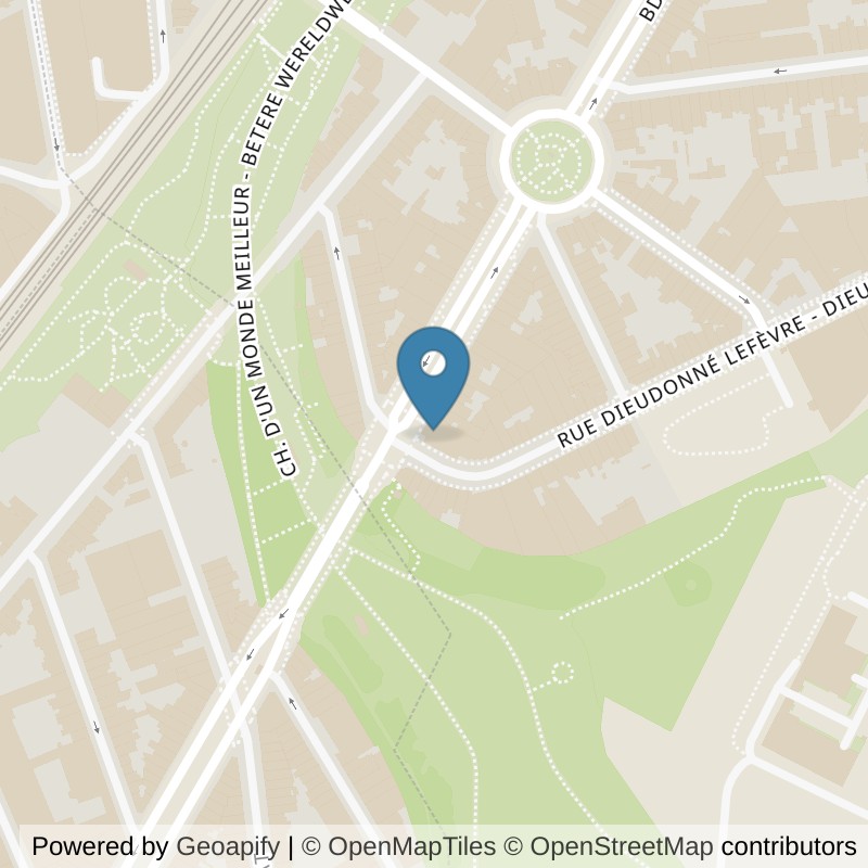 Map: location of Basic-Fit Brussels Laeken Emile Bockstael in Laeken