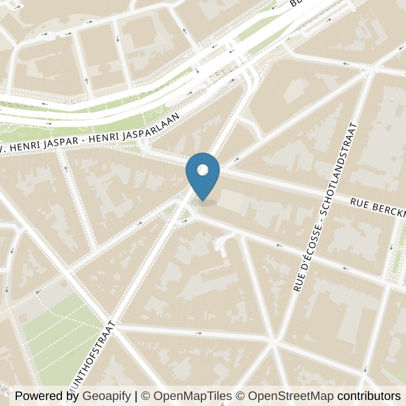 Map: location of Basic-Fit Brussels Saint-Gilles Hotel des Monnaies 24/7 in Saint-Gilles