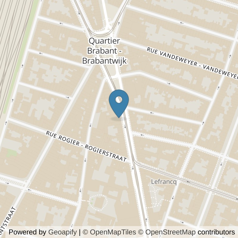 Map: location of Basic-Fit Brussels Schaerbeek Liedts Ladies in Schaerbeek