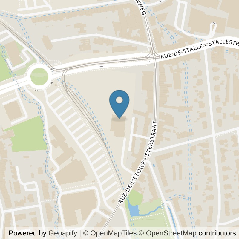 Map: location of Basic-Fit Brussels Uccle Stalle 24/7 in Uccle