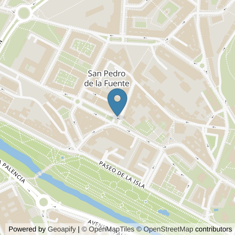 Map: location of Basic-Fit Calle Serramagna 2 Burgos in Burgos