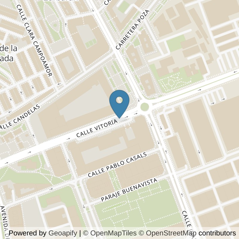 Map: location of Basic-Fit Calle Vitoria 259 Burgos in Burgos