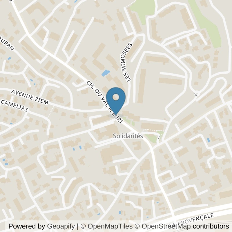 Map: location of Basic-Fit Cagnes-sur-Mer Chemin du Val Fleuri in Cagnes-sur-Mer