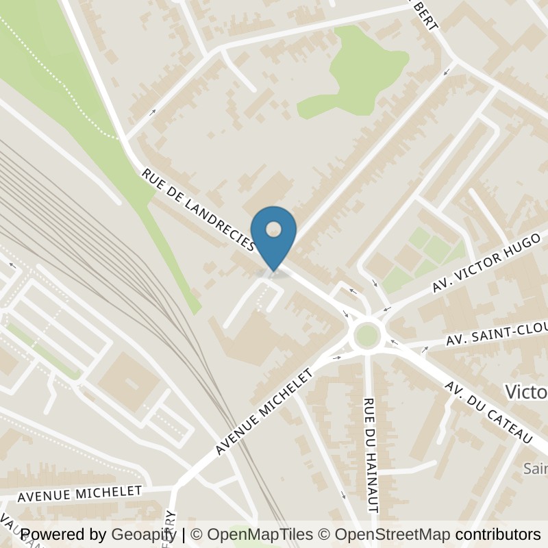 Map: location of Basic-Fit Cambrai Rue de Landrecies in Cambrai