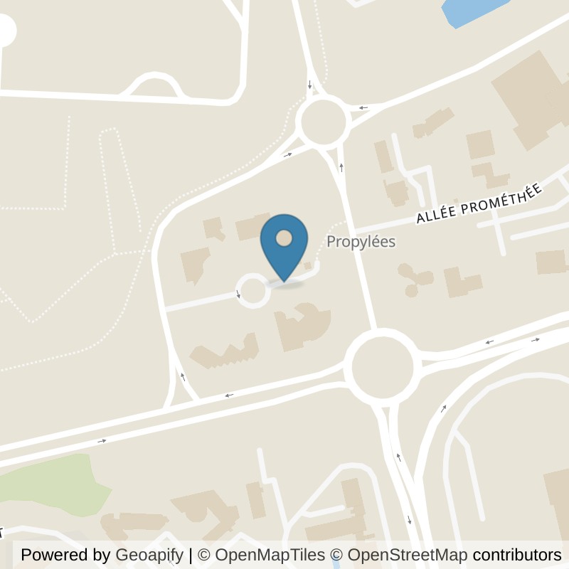 Map: location of Basic-Fit Chartres Allée des Atlantes 24/7 in Chartres