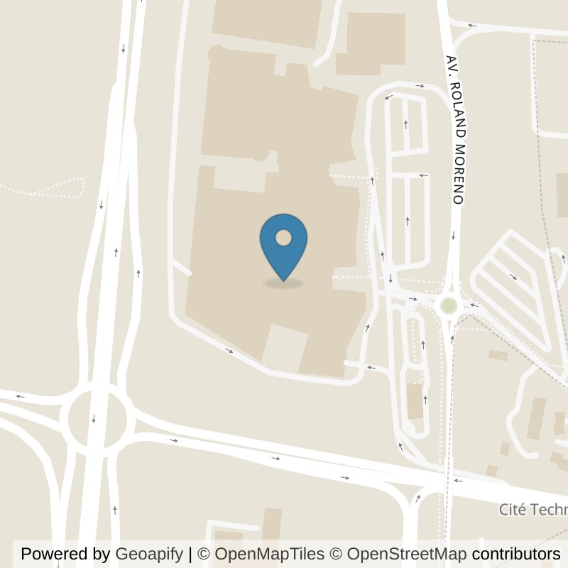 Map: location of Basic-Fit Chauconin-Neufmontiers Avenue Roland Moreno in Chauconin-Neufmontiers
