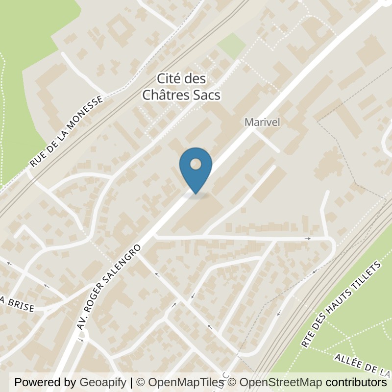 Map: location of Basic-Fit Chaville Avenue Roger Salengro in Chaville