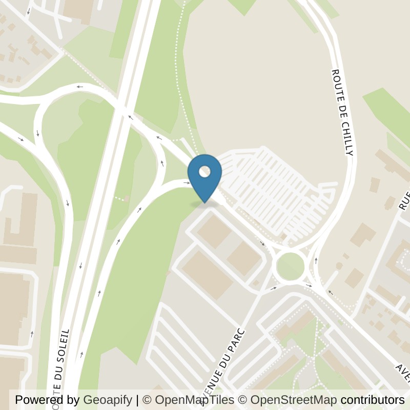 Map: location of Basic-Fit Chilly-Mazarin Avenue du Parc 17 24/7 in Chilly-Mazarin