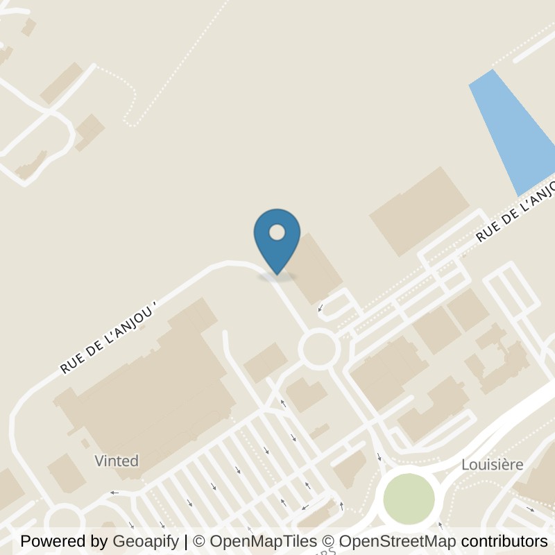 Map: location of Basic-Fit Cholet Rue d’Anjou 31 in Cholet