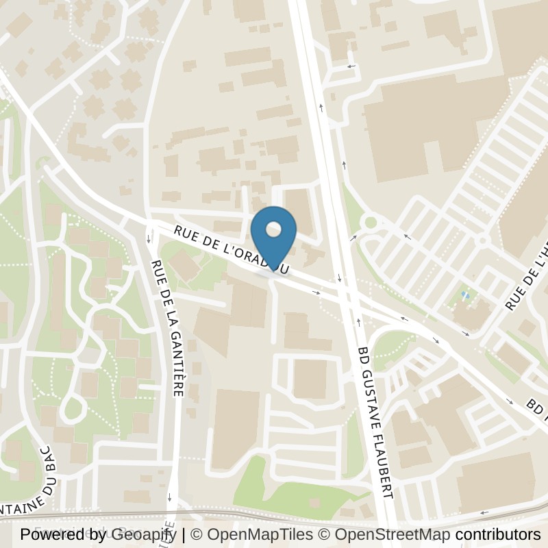 Map: location of Basic-Fit Clermont-Ferrand Rue de l’Oradou in Clermont Ferrand