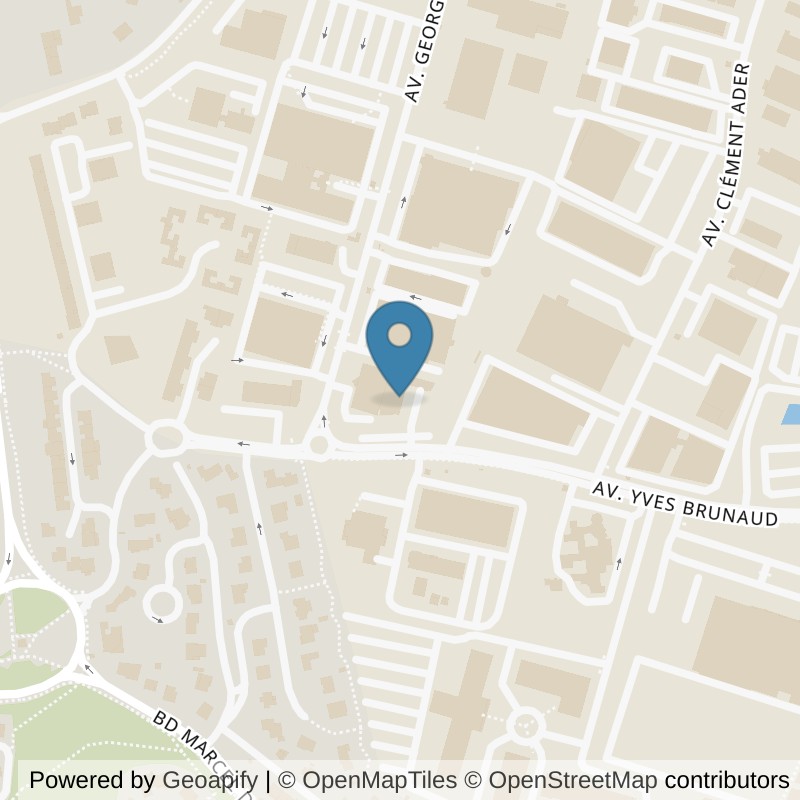 Map: location of Basic-Fit Colomiers Rue Yves Brunaud in Colomiers