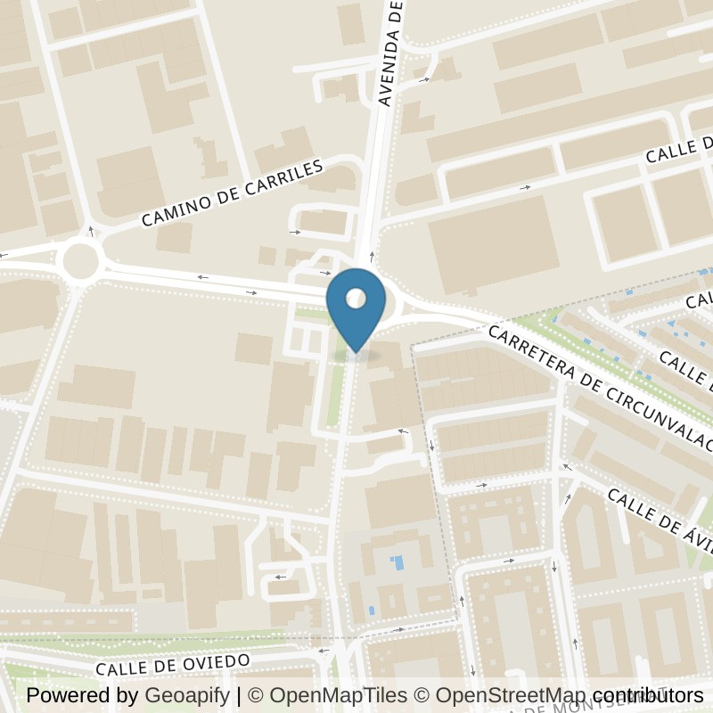 Map: location of Basic-Fit Avda San Pablo Coslada in Coslada