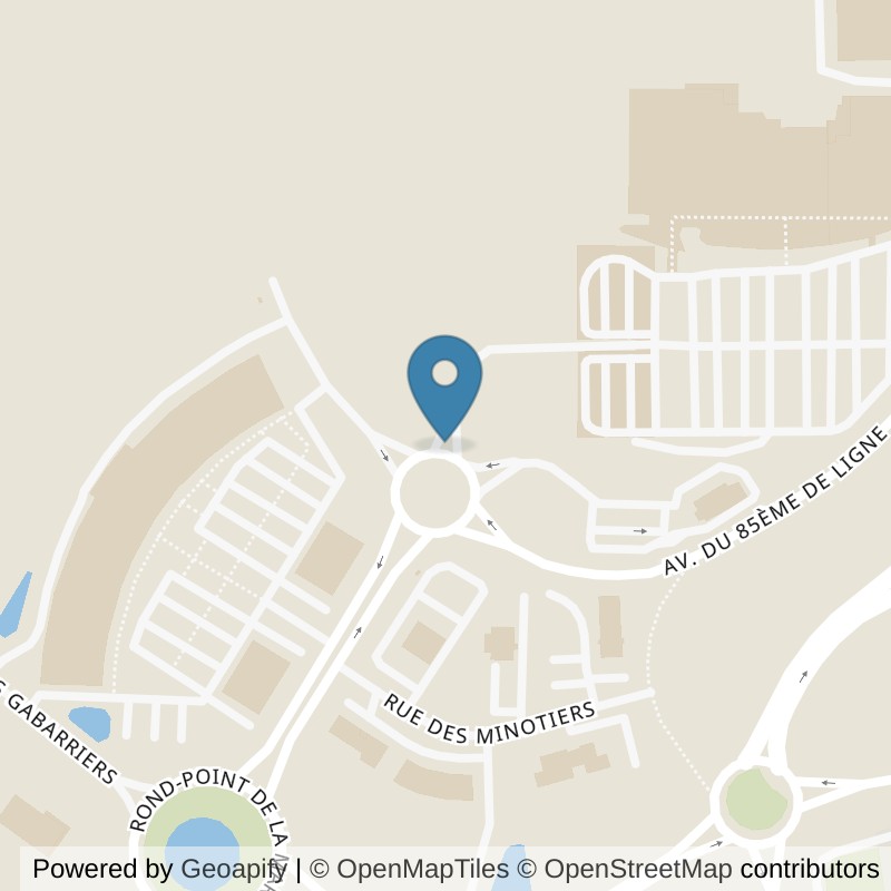 Map: location of Basic-Fit Cosne-Cours-Loire Rue des Cordeliers - Centre Commercial Val de Loire in Cosne-Cours-Loire