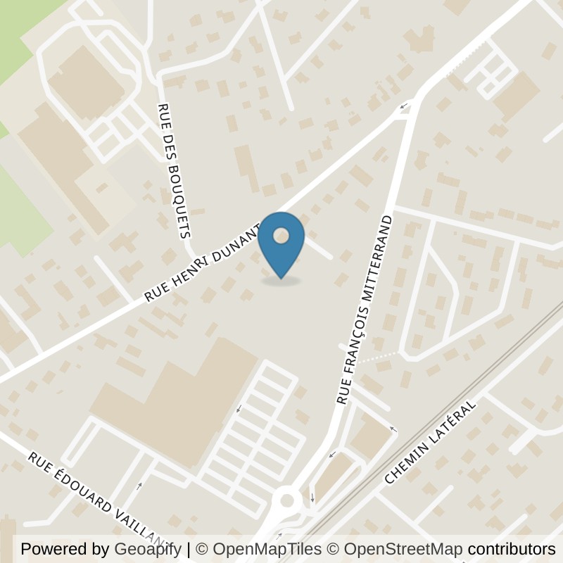 Map: location of Basic-Fit COUTRAS rue François Mitterrand in Coutras