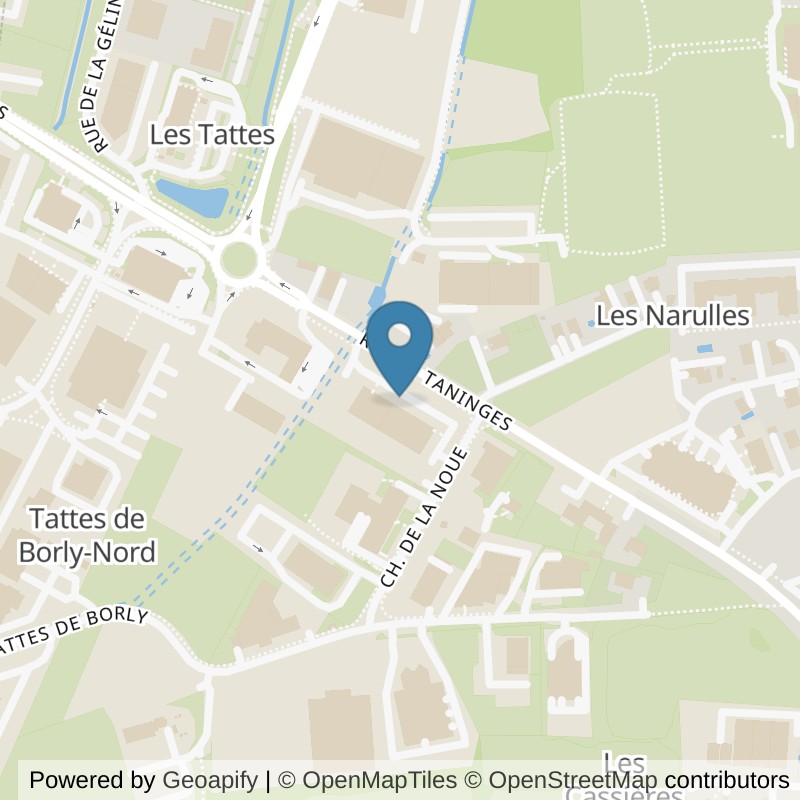 Map: location of Basic-Fit Cranves-Sales Route de Taninges 24/7 in Cranves-Sales